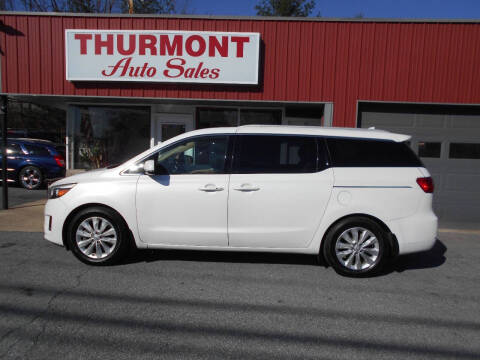 2015 Kia Sedona for sale at THURMONT AUTO SALES in Thurmont MD