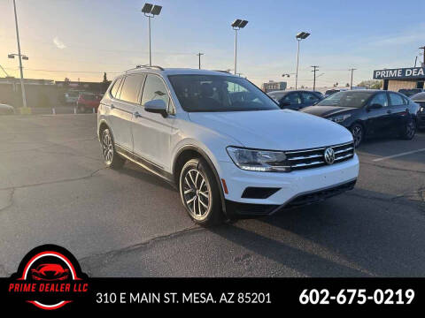 2021 Volkswagen Tiguan for sale at PRIME DEALER, LLC. in Mesa AZ