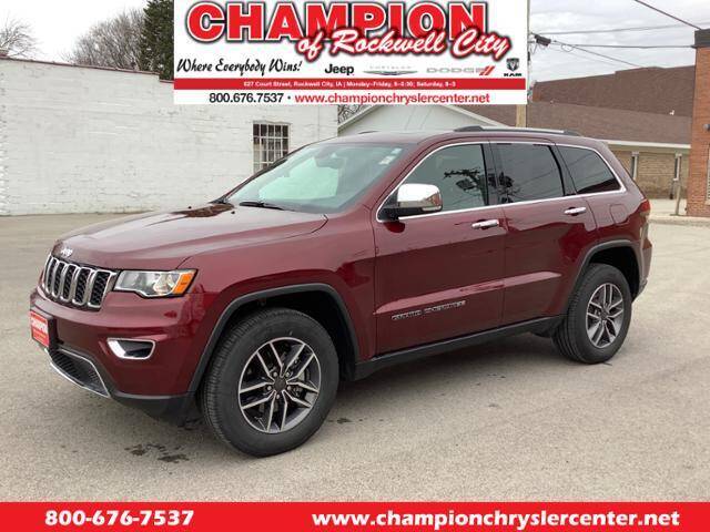 2020 Jeep Grand Cherokee for sale at CHAMPION CHRYSLER CENTER in Rockwell City IA