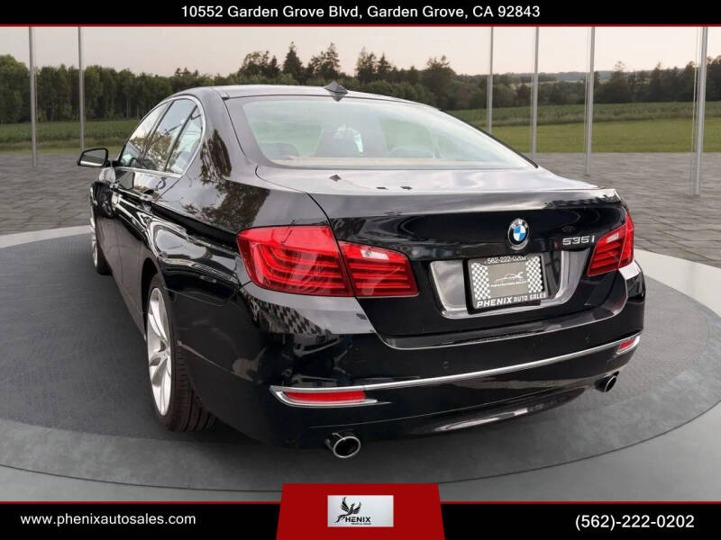 2016 BMW 5 Series 535i