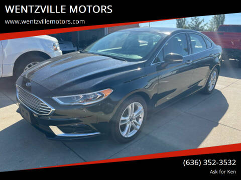 2018 Ford Fusion for sale at WENTZVILLE MOTORS in Wentzville MO