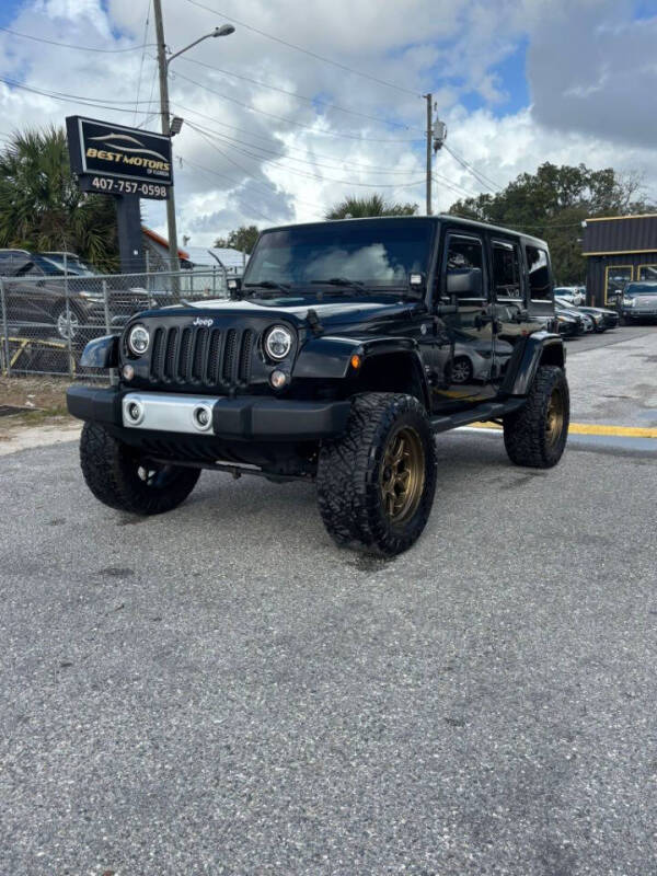 2015 Jeep Wrangler Unlimited for sale at BEST MOTORS OF FLORIDA in Orlando FL