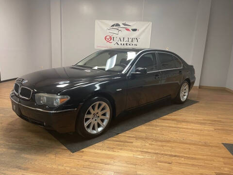 2003 BMW 7 Series for sale at Quality Autos in Marietta GA
