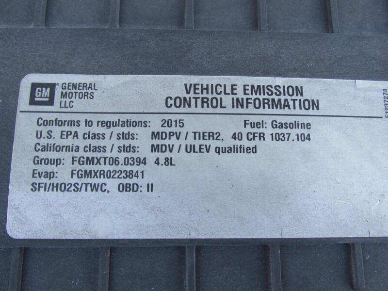 2015 Chevrolet Express 2500