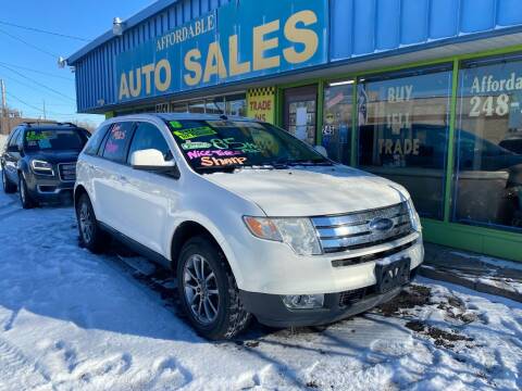 2008 Ford Edge for sale at Affordable Auto Sales of Michigan in Pontiac MI