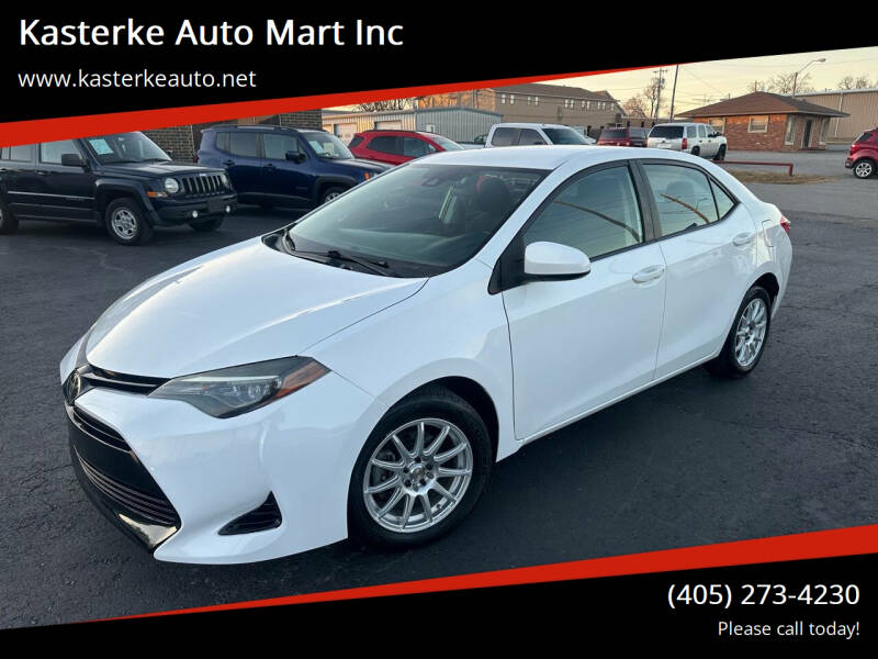 2017 Toyota Corolla for sale at Kasterke Auto Mart Inc in Shawnee OK