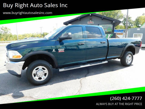 2011 RAM 2500 for sale at Buy Right Auto Sales Inc in Fort Wayne IN