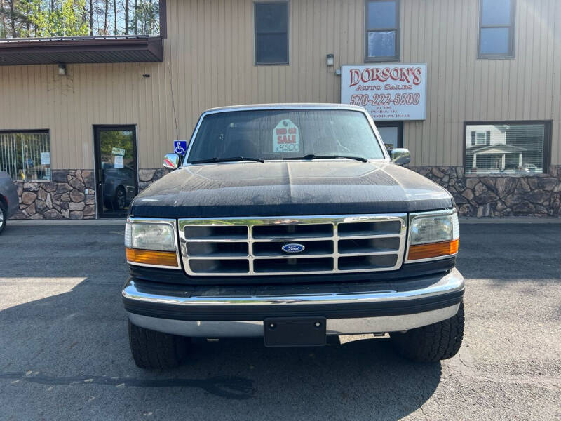 1992 Ford F-250 for sale at DORSON'S AUTO SALES in Clifford PA