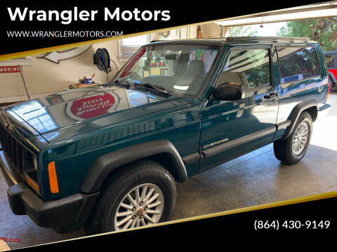 1998 Jeep Cherokee for sale at Wrangler Motors in Spartanburg SC