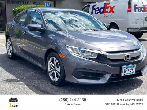 2018 Honda Civic for sale at T AUTO SALES LLC in Burnsville MN