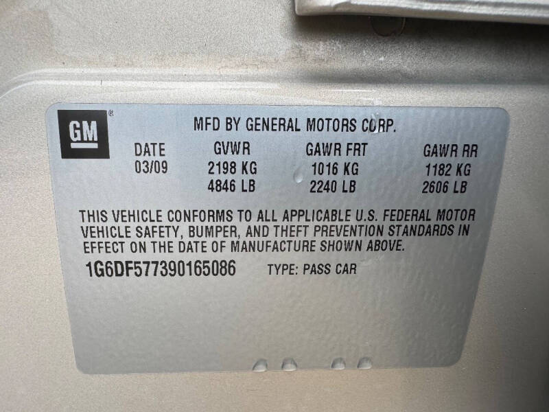 2009 Cadillac CTS 3.6L V6