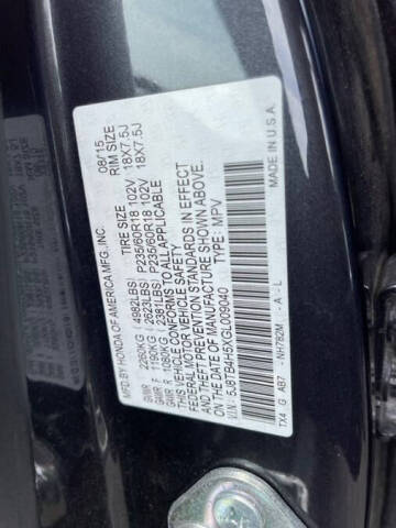 2016 Acura RDX