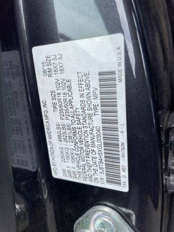 2016 Acura RDX
