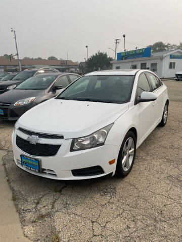 2013 Chevrolet Cruze for sale at BETTER WAY AUTO SALES in Rantoul IL