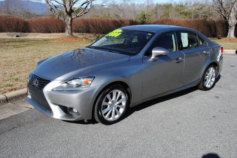 2015 Lexus IS 250 for sale at Byrds Auto Sales in Marion NC