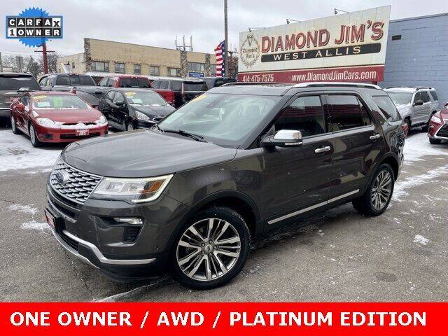 2018 Ford Explorer for sale at Diamond Jim's West Allis in West Allis WI