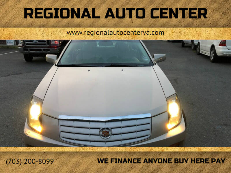 2006 Cadillac CTS for sale at REGIONAL AUTO CENTER in Stafford VA