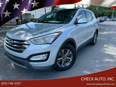 2014 Hyundai Santa Fe Sport for sale at CHECK AUTO, INC. in Tampa FL
