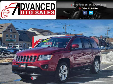 2014 Jeep Compass for sale at Advanced Auto Sales in Dracut MA