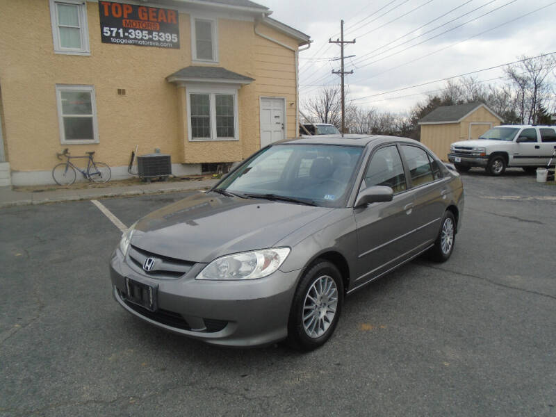 2005 Honda Civic for sale at Top Gear Motors in Winchester VA