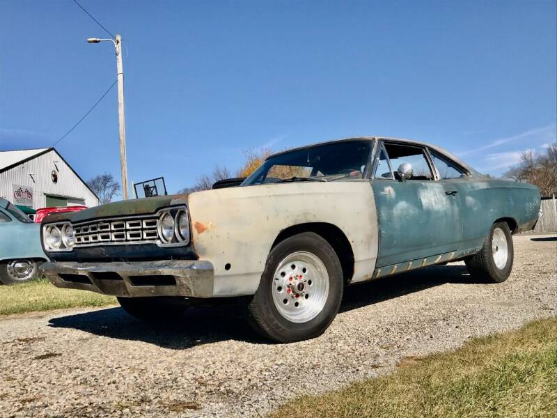1968 Plymouth Roadrunner for sale at 500 CLASSIC AUTO SALES in Knightstown IN