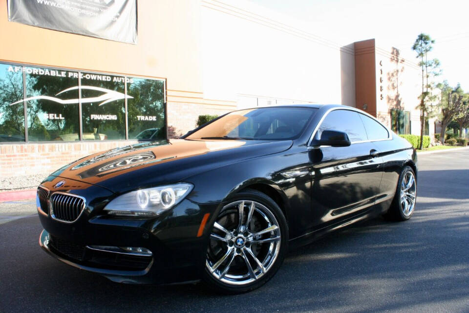 2013 BMW 6 Series for sale at CK Motors in Murrieta, CA