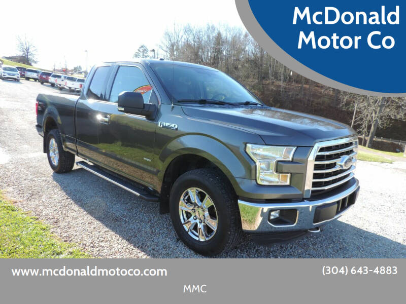 2015 Ford F-150 for sale at McDonald Motor Co in Harrisville WV