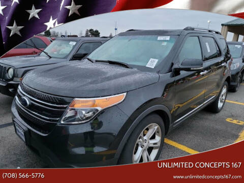 2013 Ford Explorer for sale at Unlimited Concepts 167 in Hazel Crest IL