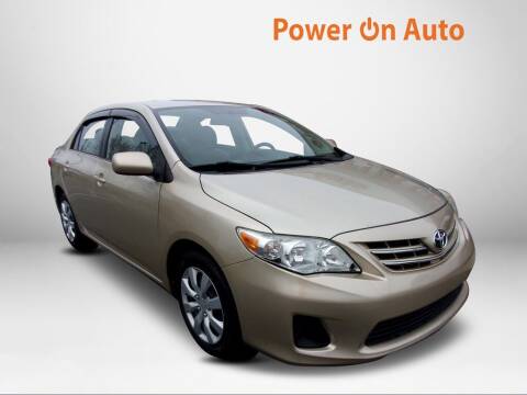 2013 Toyota Corolla for sale at Power On Auto LLC in Monroe NC
