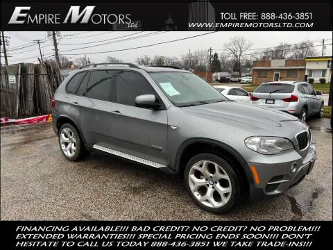 2012 BMW X5 for sale at Empire Motors LTD in Cleveland OH
