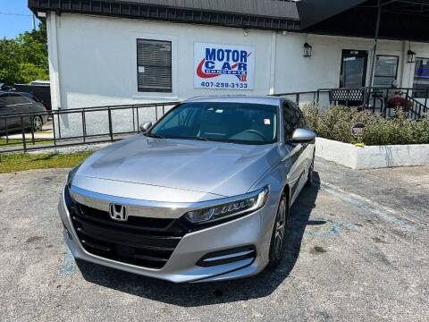 2018 Honda Accord Hybrid for sale at Motor Car Concepts II - Kirkman Location in Orlando FL