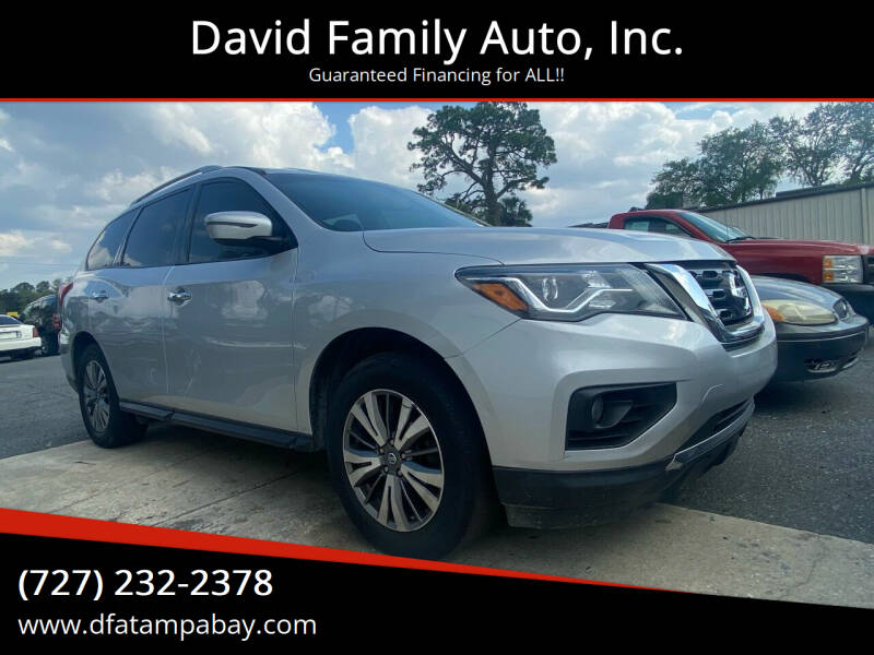 2018 Nissan Pathfinder for sale at David Family Auto, Inc. in New Port Richey FL