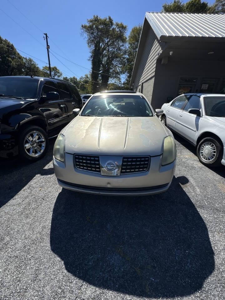 2004 Nissan Maxima for sale at Well-Done Autos LLC in Cedartown, GA