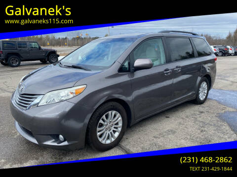 2013 Toyota Sienna for sale at Galvanek's in Cadillac MI