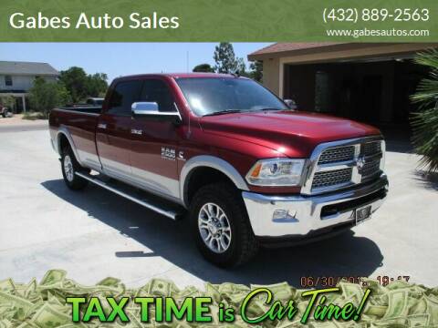 2014 RAM Ram Pickup 2500 for sale at Gabes Auto Sales in Odessa TX