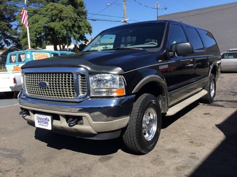 2000 Ford Excursion for sale at Longoria Motors in Portland OR