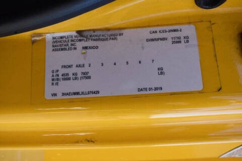 2020 International MV607