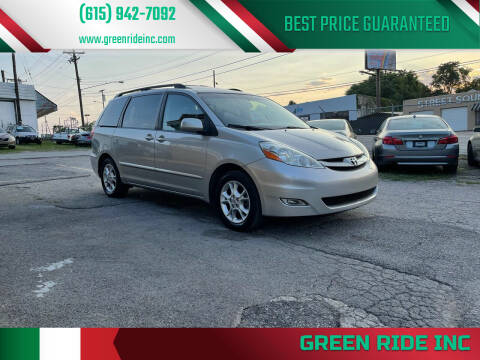 2006 Toyota Sienna for sale at Green Ride Inc in Nashville TN