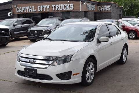 2012 Ford Fusion for sale at Capital City Trucks LLC in Round Rock TX