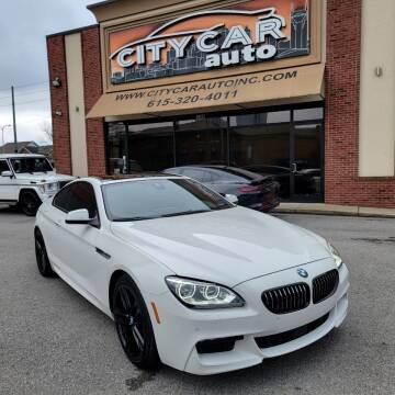 2015 BMW 6 Series for sale at CITY CAR AUTO INC in Nashville TN