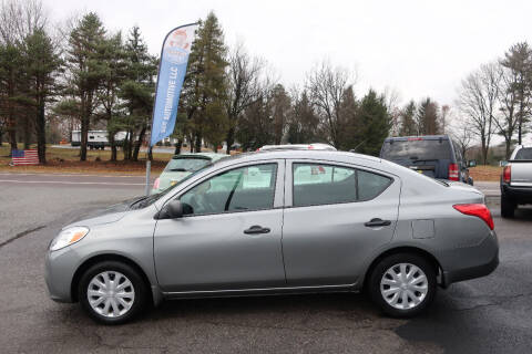 2014 Nissan Versa for sale at GEG Automotive in Gilbertsville PA