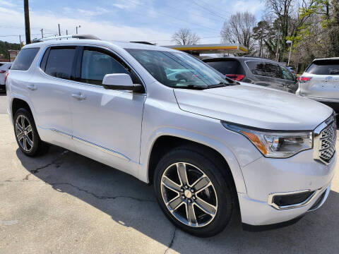 2019 GMC Acadia for sale at McAdenville Motors in Gastonia NC