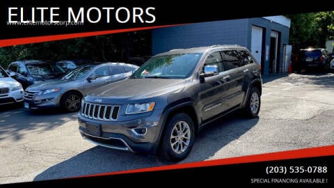 2015 Jeep Grand Cherokee for sale at ELITE MOTORS in West Haven CT