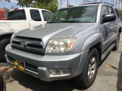2005 Toyota 4Runner for sale at MK Auto Wholesale in San Jose CA