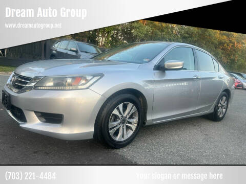 2015 Honda Accord for sale at Dream Auto Group in Dumfries VA