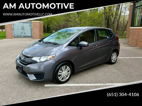 2015 Honda Fit for sale at AM AUTOMOTIVE in Forest Lake MN