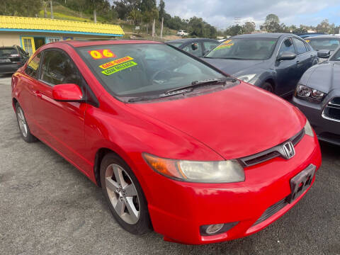 2006 Honda Civic for sale at 1 NATION AUTO GROUP in Vista CA