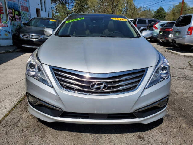 2016 Hyundai Azera for sale at DAGO'S AUTO SALES LLC in Dalton, GA