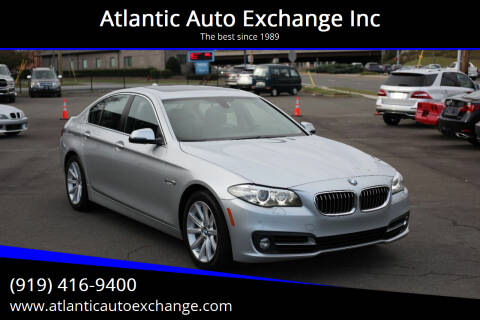 2015 BMW 5 Series for sale at Atlantic Auto Exchange Inc in Durham NC