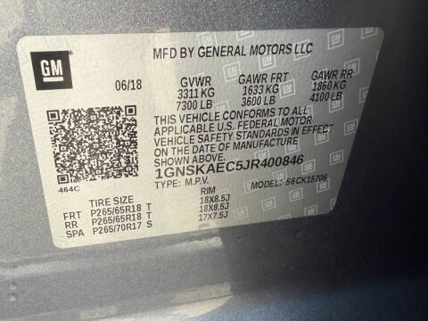 2018 Chevrolet Tahoe LS